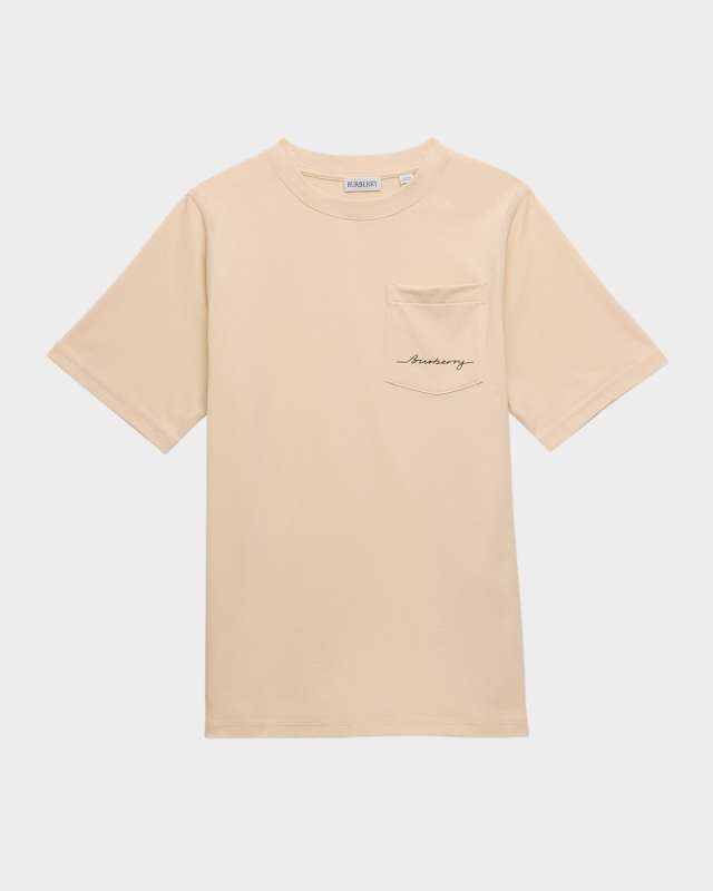 Kid's Cedar Logo Script T-Shirt, Size 3-14